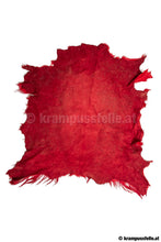 Lade das Bild in den Galerie-Viewer, Ziegenfell gefärbt, Haarlänge 10 cm