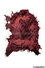 Lade das Bild in den Galerie-Viewer, Ziegenfell ausrasiert gefärbt, Haarlänge 10 cm