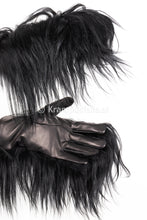 Lade das Bild in den Galerie-Viewer, Echtleder Handschuhe Langhaar