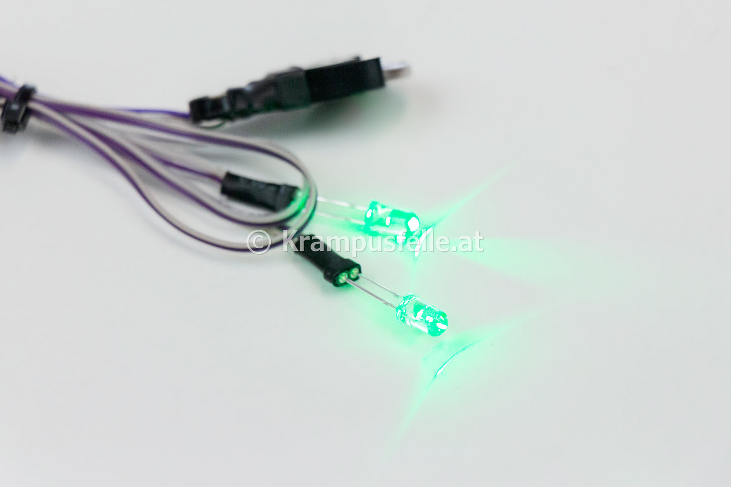 LED Komplettset inkl. Knopfzellen Batterie